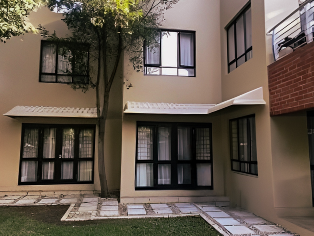 Corner Awning